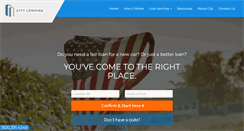 Desktop Screenshot of citylending.com